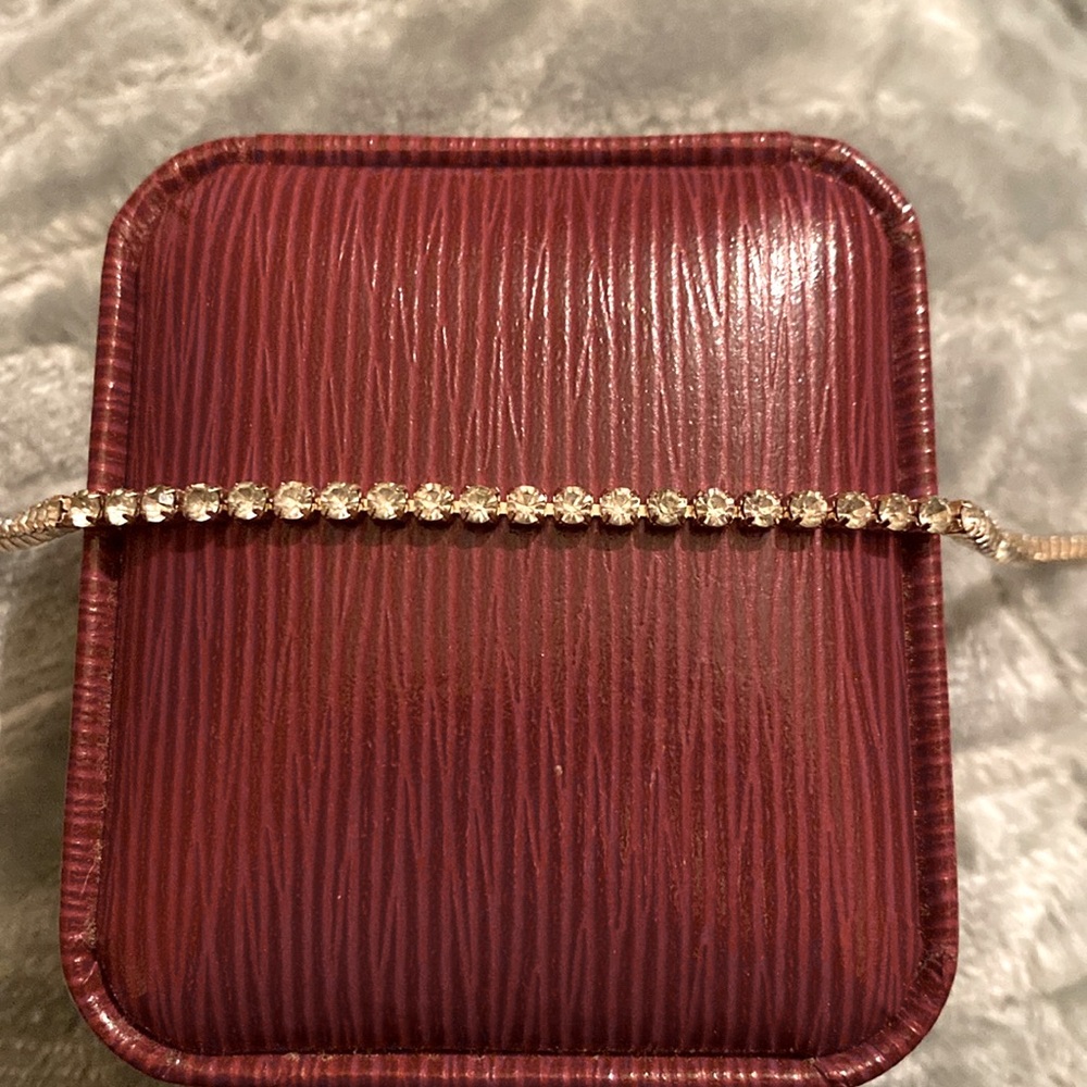 Gold/Rhinestone Necklace